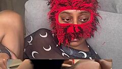 EBONY SQUIRTS EATING WET PUSSY NO MOANING CHALLENGE