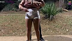 another day as a gloryhole slut while cuck films me taking their loads