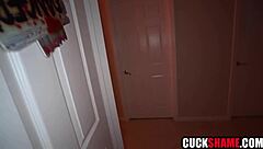 watching my wife take bbc bent over at halloween party