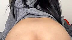 venezolana's hot wake-up ride on thick cock morning style