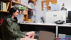 alex harper detained in shop office for theft questioning and resolution