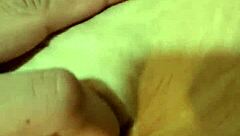 i explore her deep navel during amateur fetish massage session