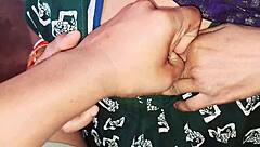 Muscular masseuse licks clit in tiny hut hardcore fuck