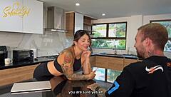 Wow! Salome Gil's Milf Ass Takes First Anal Pound