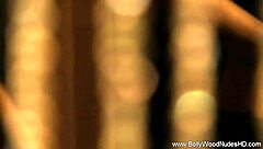 Brunette Babe Strips Naked in Sexy Dance!