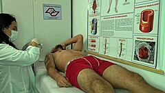 nurse craves patient's throbbing erection now!