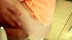 Petite Kitchen Hijastra Surprised by Intense Doggystyle Creampie