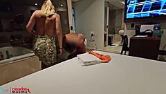 brazilian cuckold watches endowed fan fuck housewife toilet