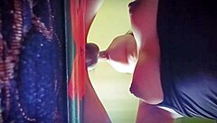 amateur brunette girlfriend sucks dick hard before bedroom mouth fucking