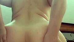 latina milf plays with huge tentacle dildo anal toy homemade