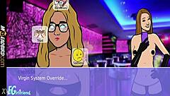 lesbian strippers tear clothes in wild nightclub game