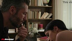 Alex Coal Fucks While Hubby Watches Her Ride Cock