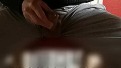 spy on her desperate desk creampie cock tease masturbation!