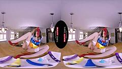 snow wild horny latina heels cowgirl rides dildo pov reality