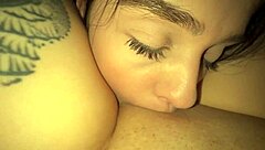 Stepsis game turns into rough lesbian kissing and ass play