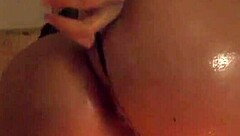 hey milf, smoke while spanking that big ass and masturbate