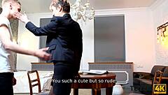 i crave my tutor's hairy pussy in stockings during our steamy affair