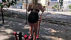 watch me pound this milf's tight ass raw while she screams for more interracial cock!