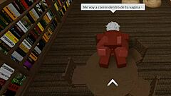 Guy pounds me hard in wild roblox fuck session