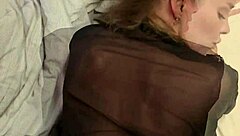 Neighbor Sneaks Balcony To Bedroom Fuck Past Sleeping Husband