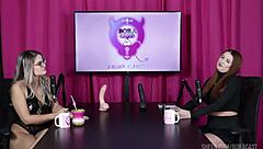 malu paz bares sheer red in bora cast tease compilation