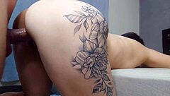 Wife Fucks Husband's Friend Hard While Away