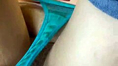 colombian babe drops jeans for outdoor rough anal creampie fuck