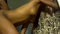 Stepsister Moans Loud On Black Cock Rain Or Shine