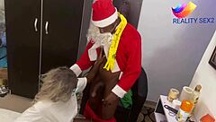 What naughty neighbor gifts hide behind merry christmas screams?