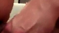 asian milf takes double penetration while hubby watches helplessly