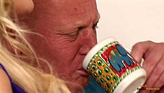 busty milf guides chick's cowgirl ride on monster cocks in steamy 4some