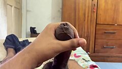 young guy gets jerked off by milf before school