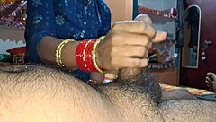 Desi Bhabhi Massage Ends In Cum-Filled Mouth