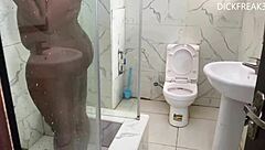 quickie fuck boss wife bathtub creampie