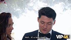 Vip4k bride endures hard pounding anal creampie under watching eyes