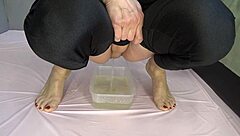 watch my huge saggy tits housewife pissing in 15 hot scenes