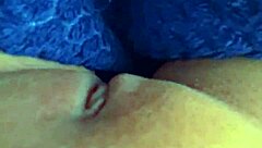 Finger my shaved pussy to squirting orgasm!