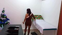 Nurse Dressed As Business Slut Masturbates Juicy Vagina!