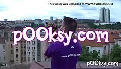 yo this sexy redhead amateur in gloves gets fucked silly