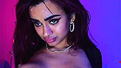 Numi Zarah's exotic Indian curves shine with perfect tits and fat juicy ass, ready for sloppy deepthroat and rough interracial pounding.