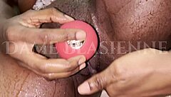 darkpapigh dame blasienne gropes tits outdoor solo tease