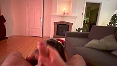 Hot Milf Delivers Sloppy Deepthroat Blowjob Swallows After Rimjob