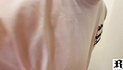 Busty Rosina Craves Handyman's Massive Cock Sloppy Suck!