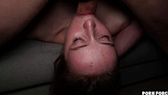 Big Titty Goth Girl Begs for Rough Bent Over Doggystyle Pounding