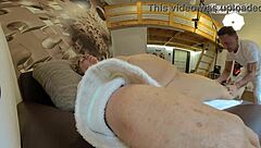 check out bbw granny babet taking hard pussy pounding bts