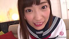 akari mitani handjob footjob lewd words creampie sex