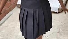 Hey Mexican schoolgirl, lost bet means sucking cock at school now?