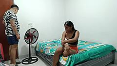 stepbro massage my back then pound my wet pussy hard?