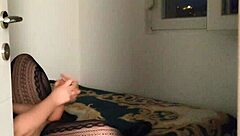 Caught Curvy Teen Moaning with Monster Dildo in Juicy Wet Pussy