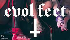 Kinky Games Make These Bare Feet Squirm Excitedly!